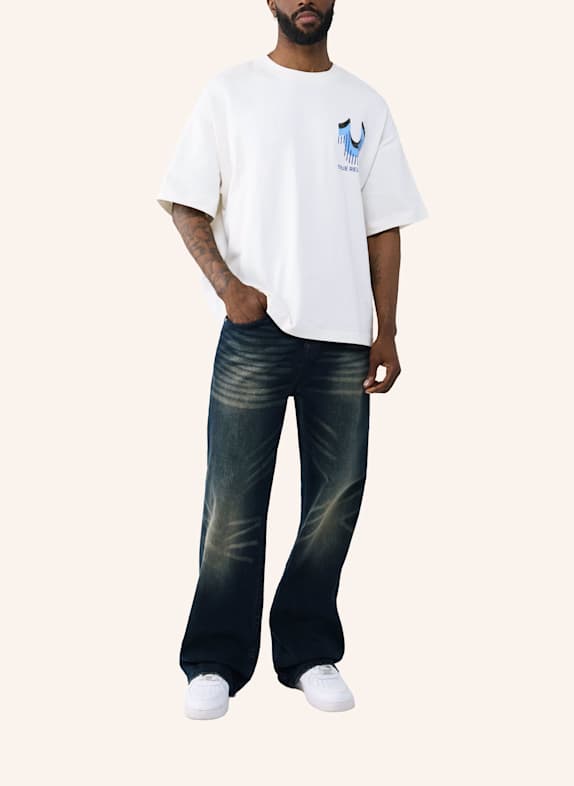 TRUE RELIGION T-Shirt RETRO WEISS