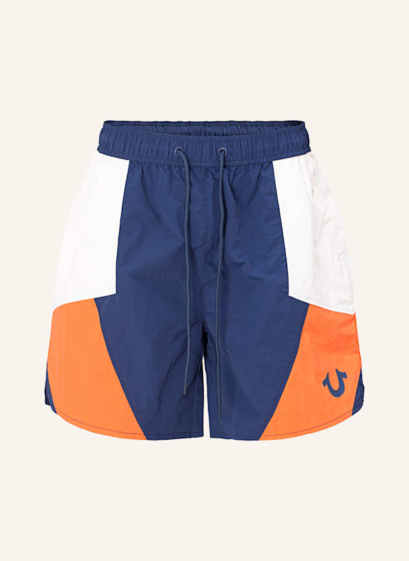 TRUE RELIGION Track Short COLORBLOCK DUNKELBLAU