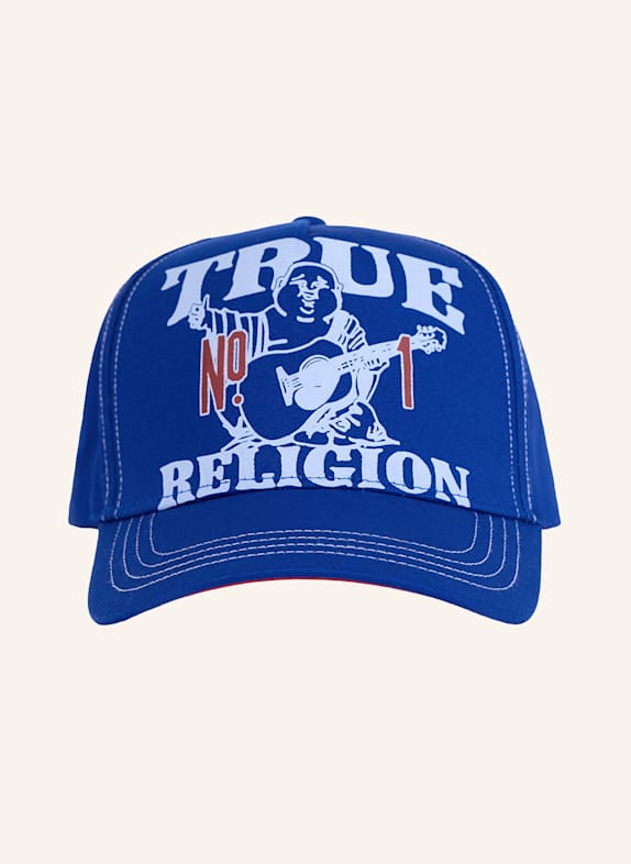 TRUE RELIGION Cap BUDDHA BLAU