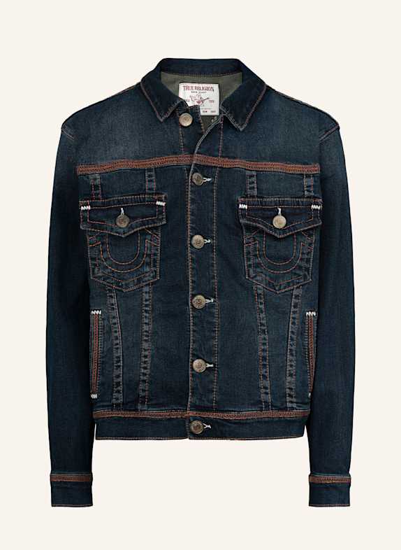 TRUE RELIGION Jeansjacke BLAU