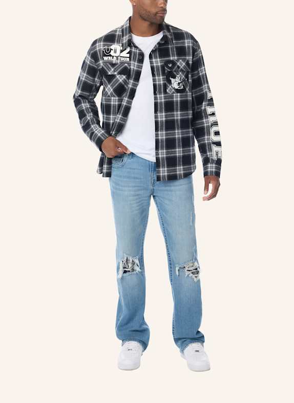 TRUE RELIGION Jeans BILLY Bootcut BLAU