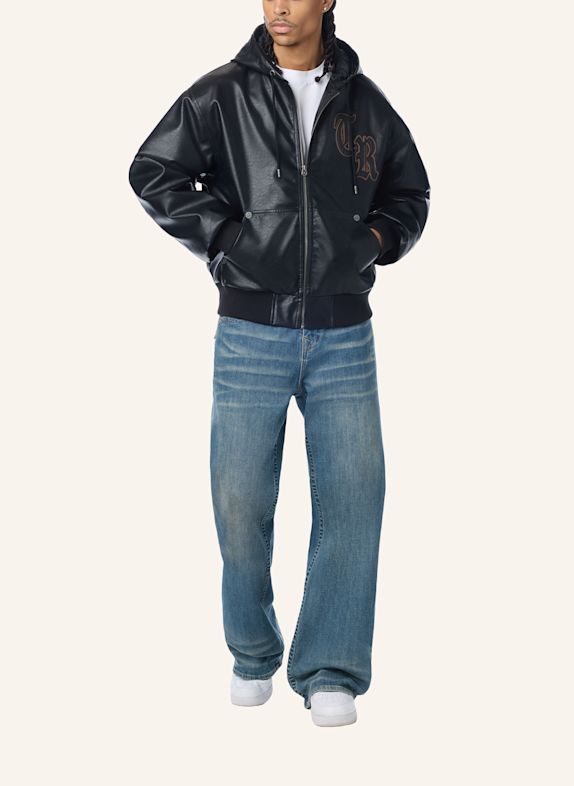 TRUE RELIGION Bomberjacke SCHWARZ