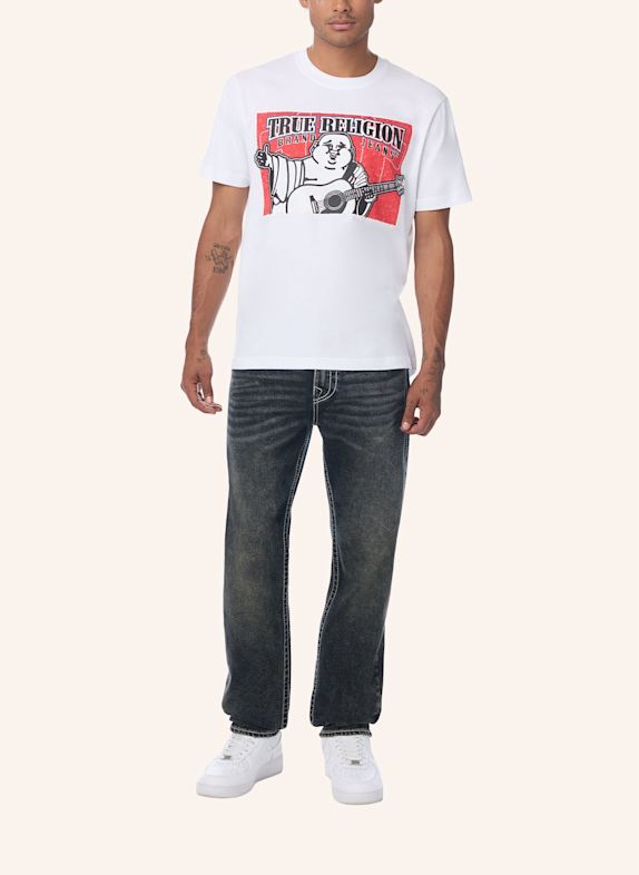 TRUE RELIGION T-Shirt PAISLEY WEISS