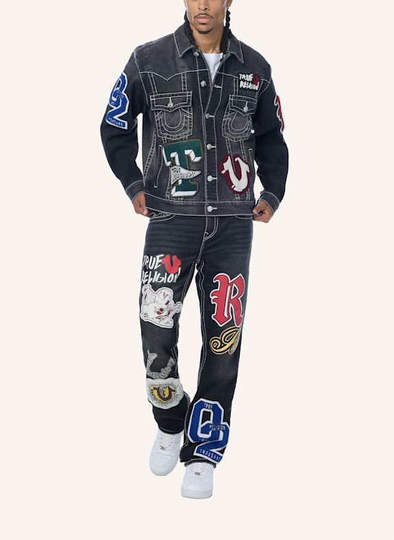 TRUE RELIGION Jeansjacke JIMMY SCHWARZ