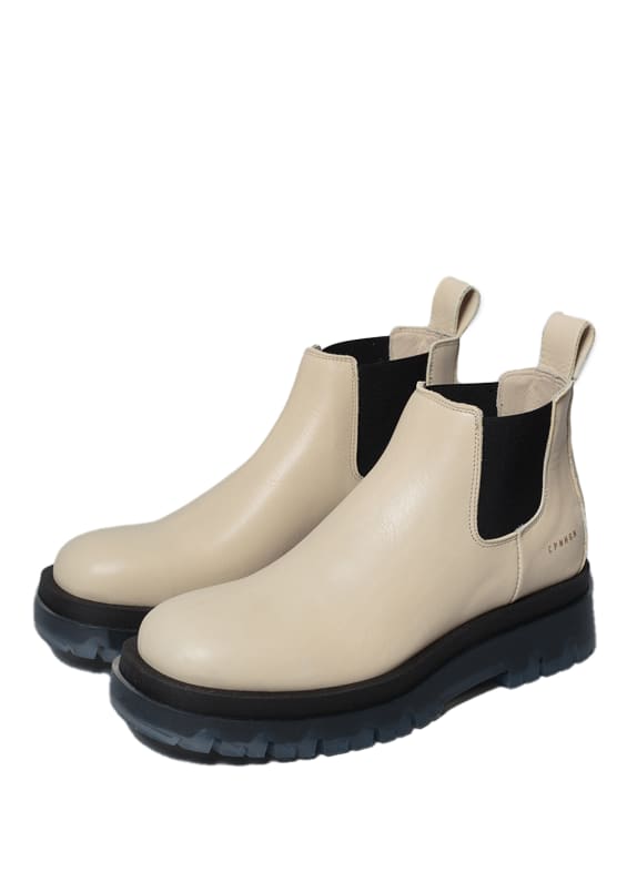beige colour chelsea boots