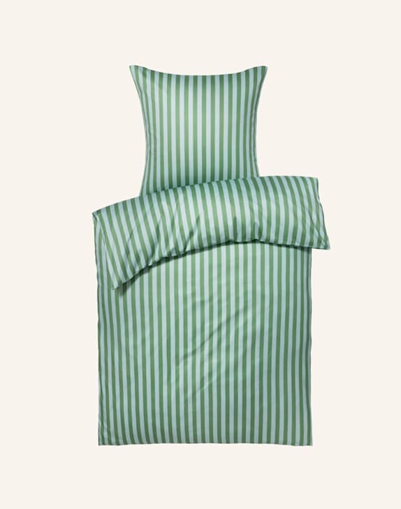 RID ESSENTIALS Bettwäsche-Garnitur TROPIC STRIPE GRÜN