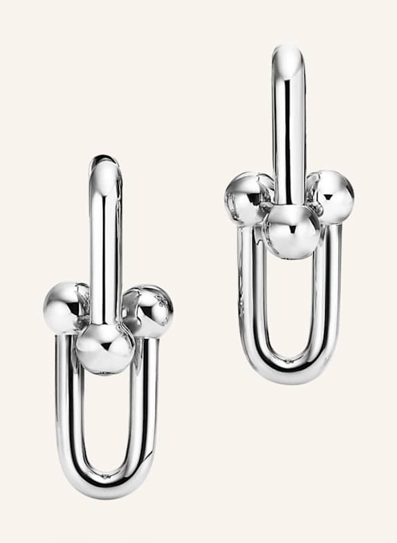 TIFFANY & Co. Kolczyki z ogniwami TIFFANY HARDWEAR ze srebra próby 925 SREBRNY