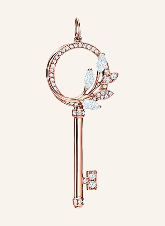 TIFFANY & Co. Halskette TIFFANY VICTORIA® VINE CIRCLE aus 18 Karat Roségold