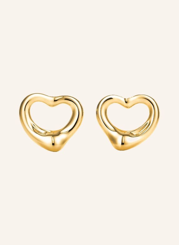 TIFFANY & Co. Ohrringe ELSA PERETTI® OPEN HEART aus 18 Karat Gold GOLD