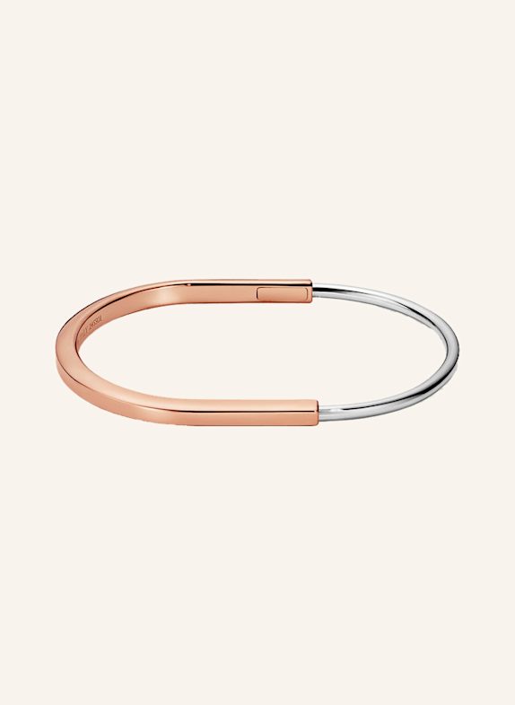 TIFFANY & Co. Armreif TIFFANY LOCK aus 18 Karat Rosé- und Weißgold ROSÉGOLD/ WEISSGOLD