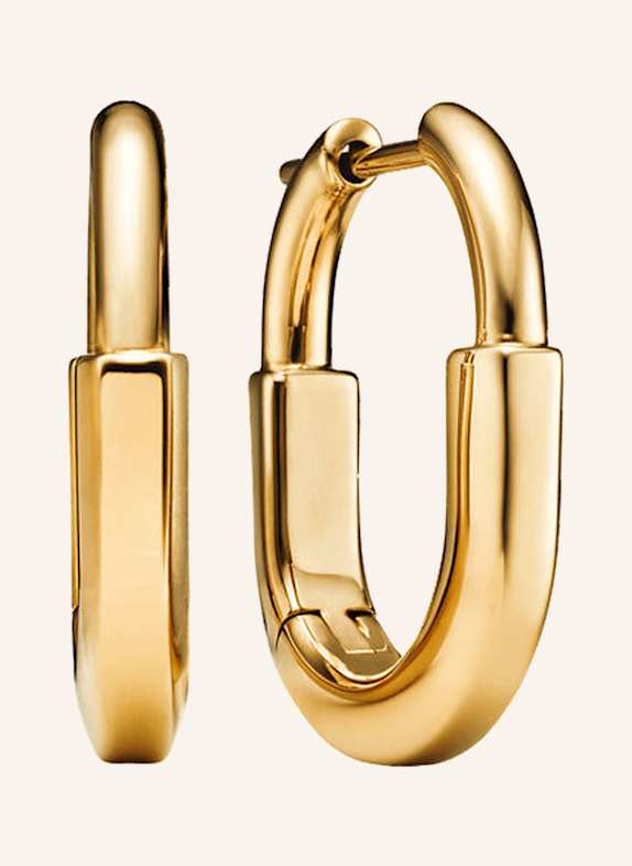 TIFFANY & Co. Ohrringe TIFFANY LOCK aus 18 Karat Geldbgold GOLD