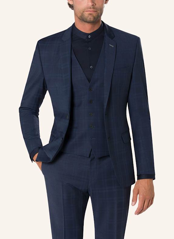 BENVENUTO Anzugsakko OTHELLO SLIM FIT DUNKELBLAU