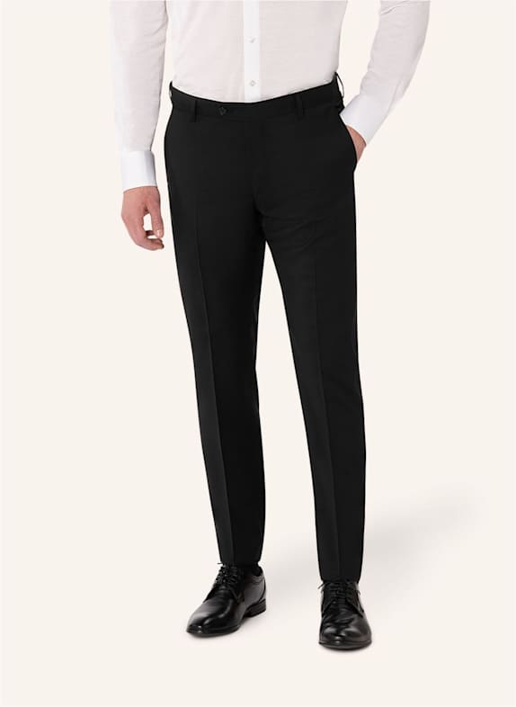 BENVENUTO Anzughose NERO MODERN FIT SCHWARZ