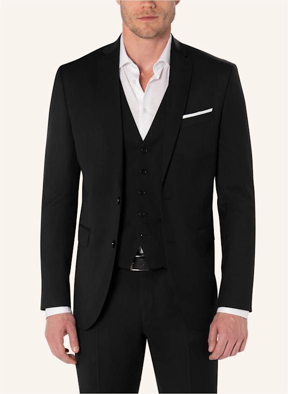 BENVENUTO Anzugsakko ROMEO SLIM FIT SCHWARZ