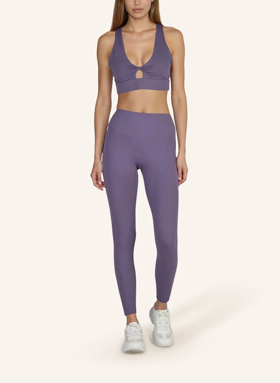 Fabletics Tights PURELUXE HIGH-WAISTED TLC DUNKELGRÜN