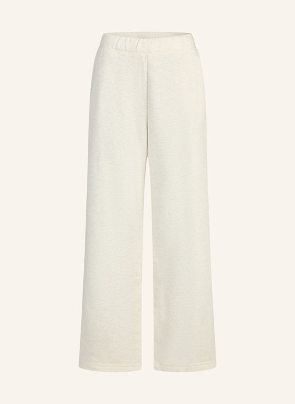 Fabletics Sweatpants COZY FLEECE WIDE LEG BEIGE