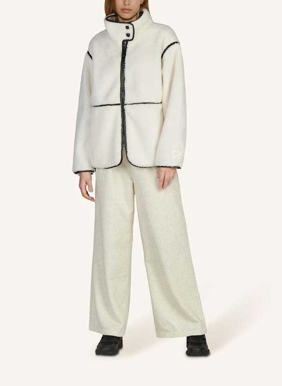 Fabletics Outdoor-Jacke TEDDY MID-LENGTH BEIGE