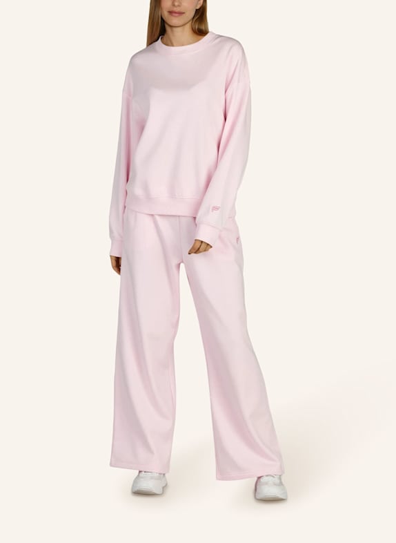 Fabletics Sweatshirt COZY FLEECE CREW NECK PINK