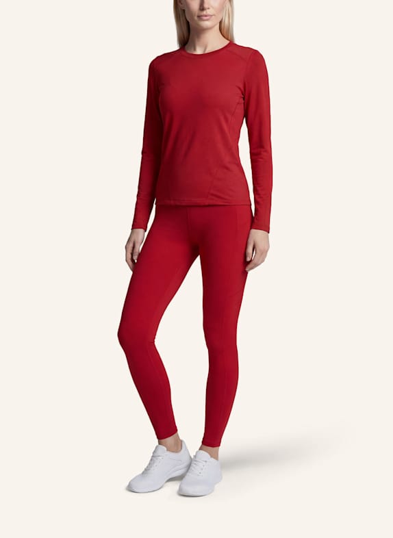 Fabletics Longsleeve FEATHER TECH+ ROT