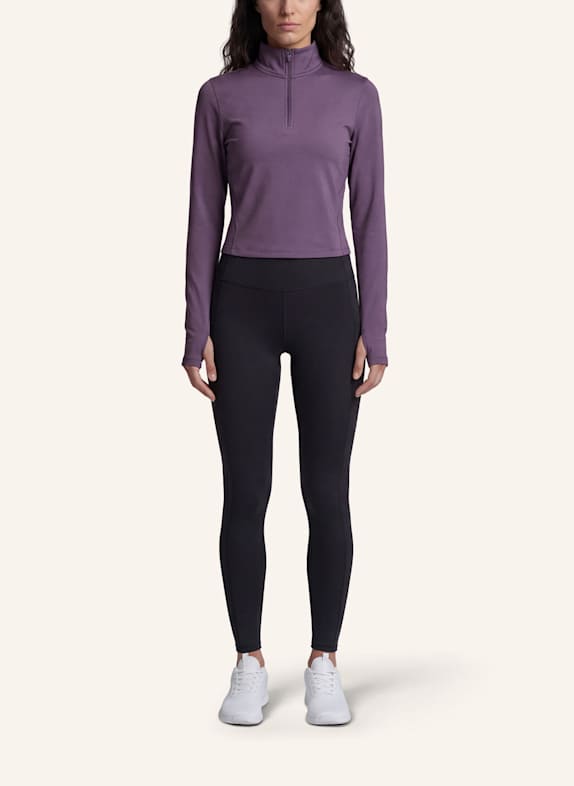 Fabletics Longsleeve COLD WEATHER HALF-ZIP LILA