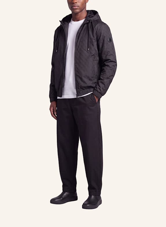 MOOSE KNUCKLES Sweatjacke BORDEN BUNNY SCHWARZ