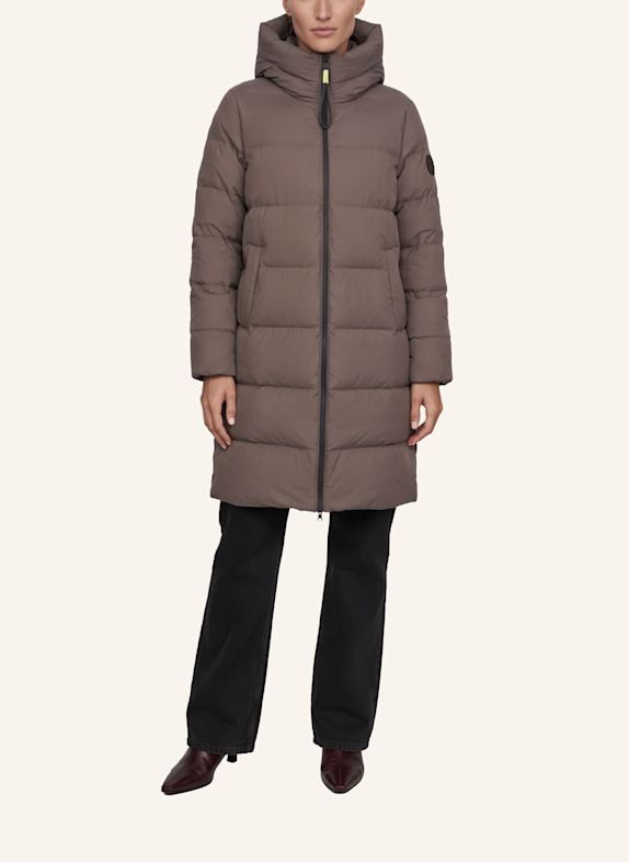 No.1 Como Steppmantel LUZIE TAUPE