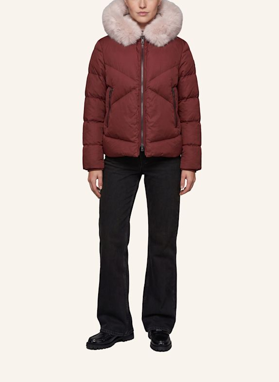 BLONDE No.8 Steppjacke SNOW 316 ROT