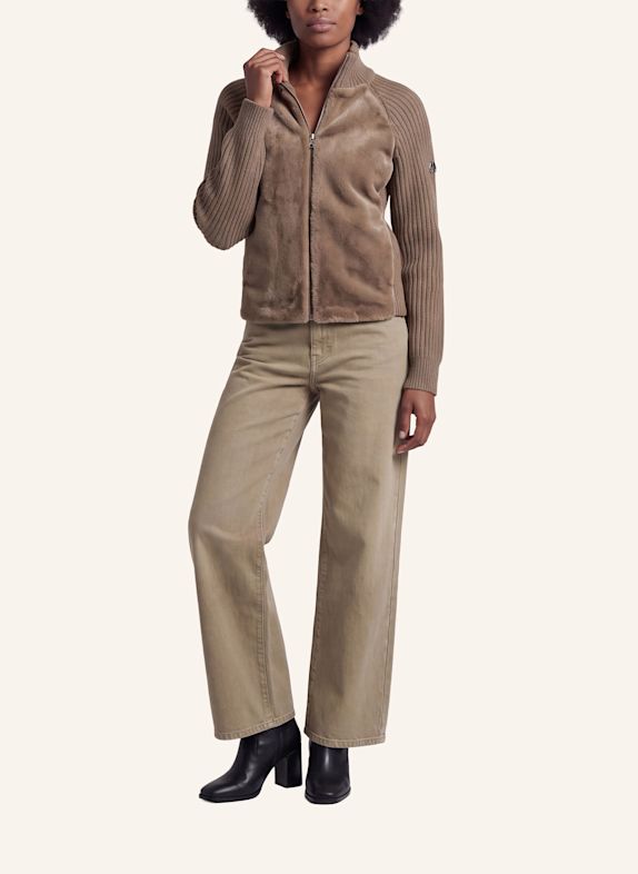 MOOSE KNUCKLES Sweatjacke JUNCTION GRAU