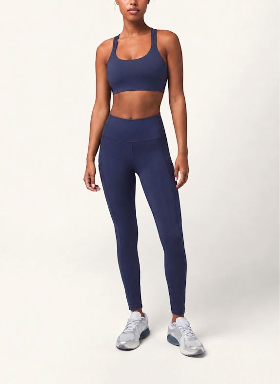 Fabletics Tights ON-THE-GO HIGH-WAISTED LEGGING DUNKELBLAU
