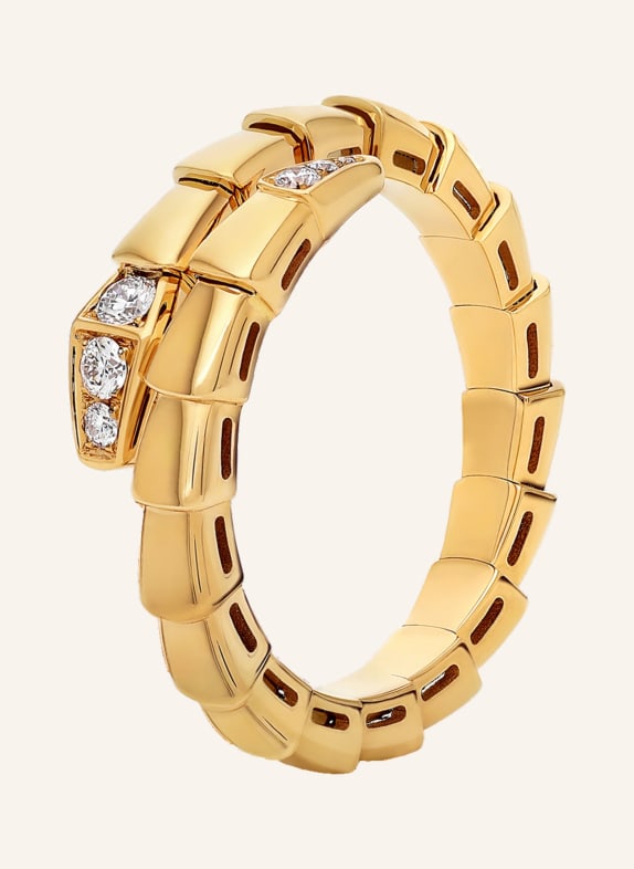 BVLGARI Ring SERPENTI aus 18 Karat Gelbgold GOLD
