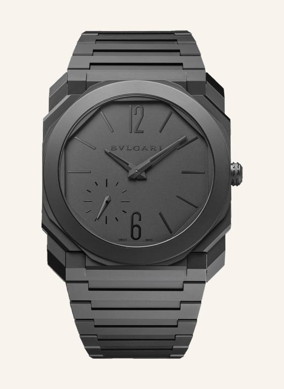 BVLGARI Uhr OCTO FINISSIMO SCHWARZ