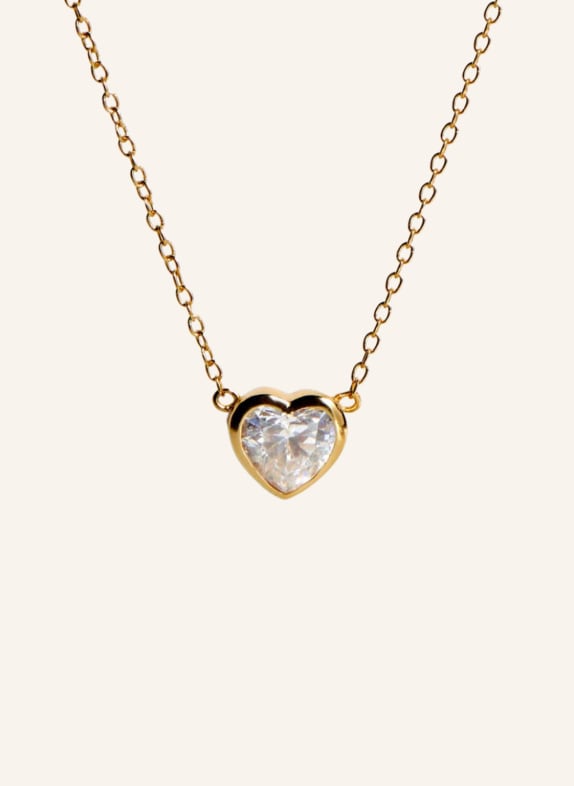 GLAMBOU X GLAMPARTY Kette HEARTI NECKLACE by GLAMBOU GOLD