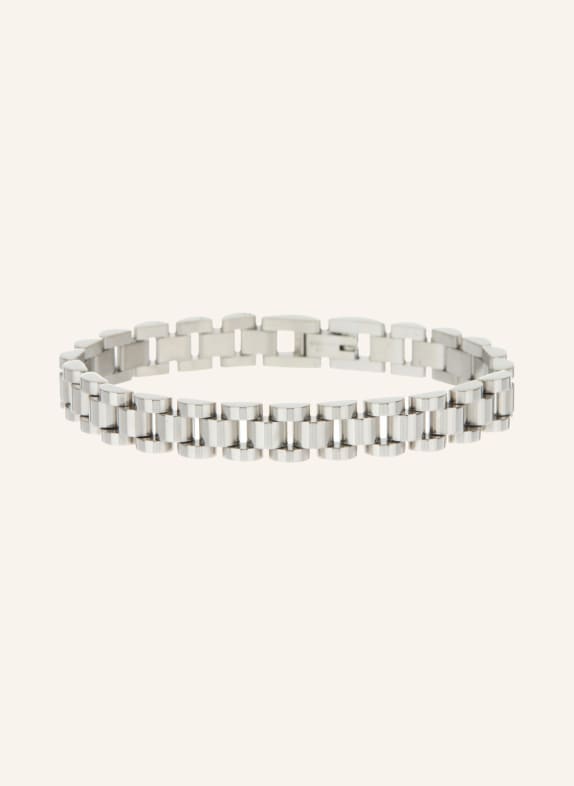 LUV AJ Armband TIMEPIECE BRACELET- SILVER by GLAMBOU