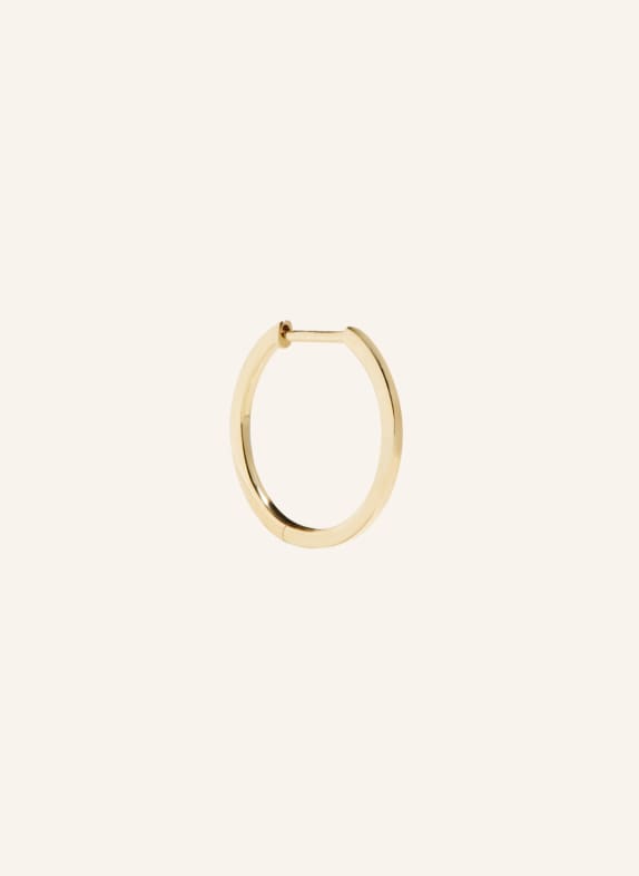 JUULS & KARATS Single Ohrring SOLID HUGGIE 003 by GLAMBOU GOLD