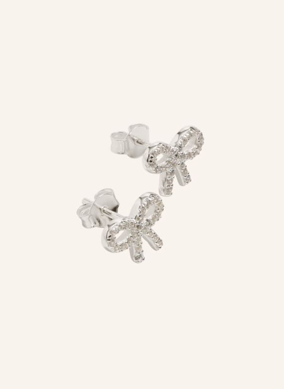 OHH LUILU Ohrringe BOW STUDS by GLAMBOU SILBER