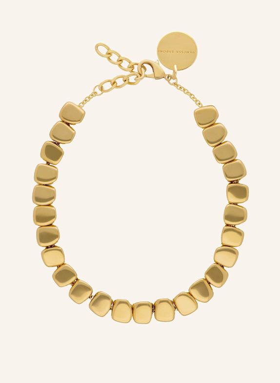 VANESSA BARONI Halskette MINI ORGANIC SHAPED NECKLACE GOLD by GLAMBOU GOLD