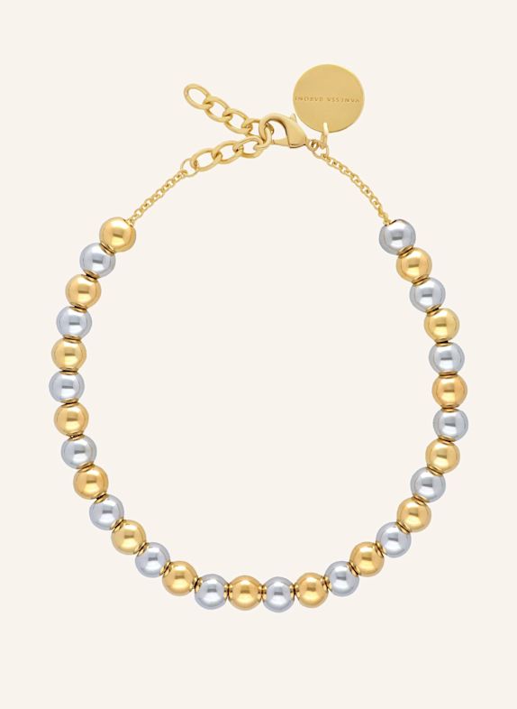 VANESSA BARONI Halskette MINI BEADS NECKLACE BICOLOR by GLAMBOU GOLD