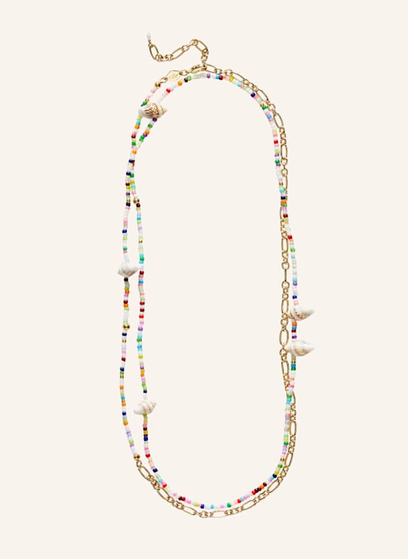 ANNI LU Kette 2 FIESTA SHELL BELLYCHAIN/NECKLACE by GLAMBOU GOLD