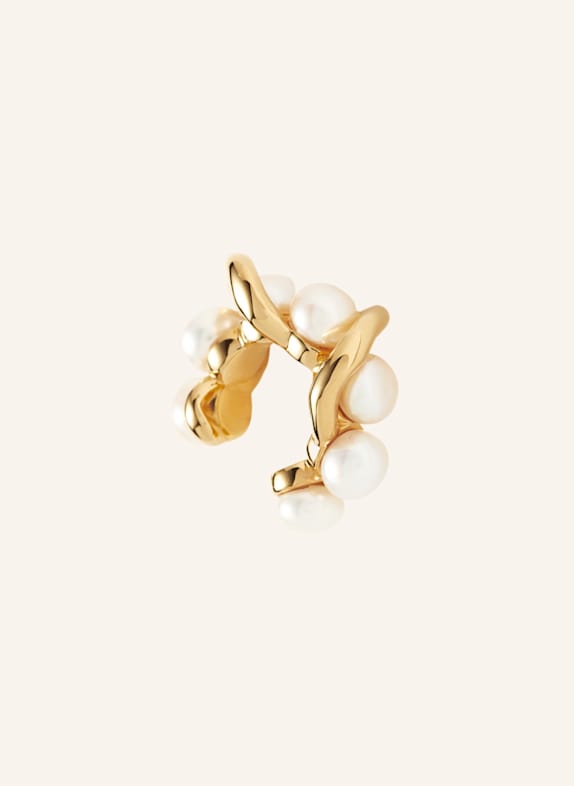 MISSOMA Earcuff MOLTEN PEARL by GLAMBOU GOLD