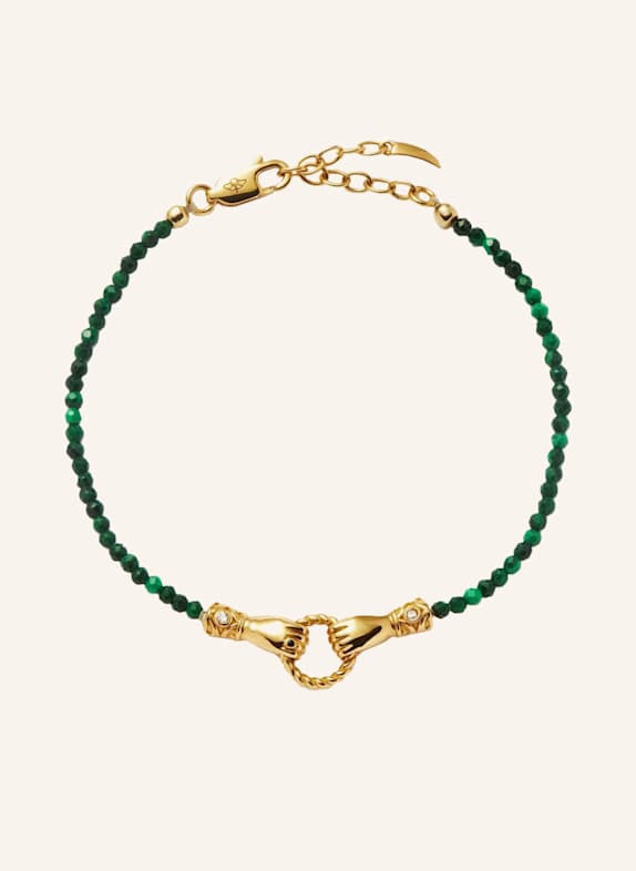 MISSOMA Armband BEADED IN GOOD HANDS by GLAMBOU GRÜN