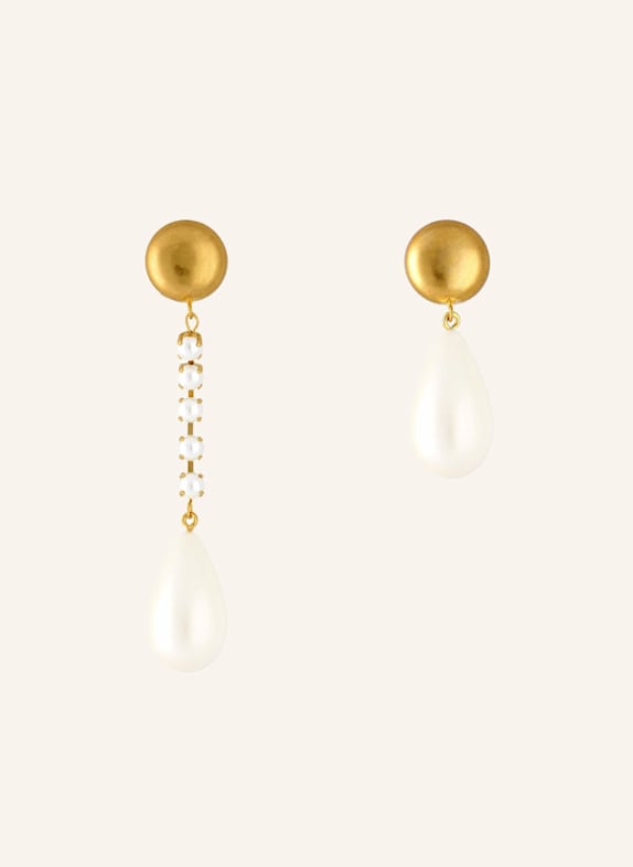 VANESSA BARONI Ohrhänger IRREGULAR PEARL EARRING PEARL by GLAMBOU GOLD