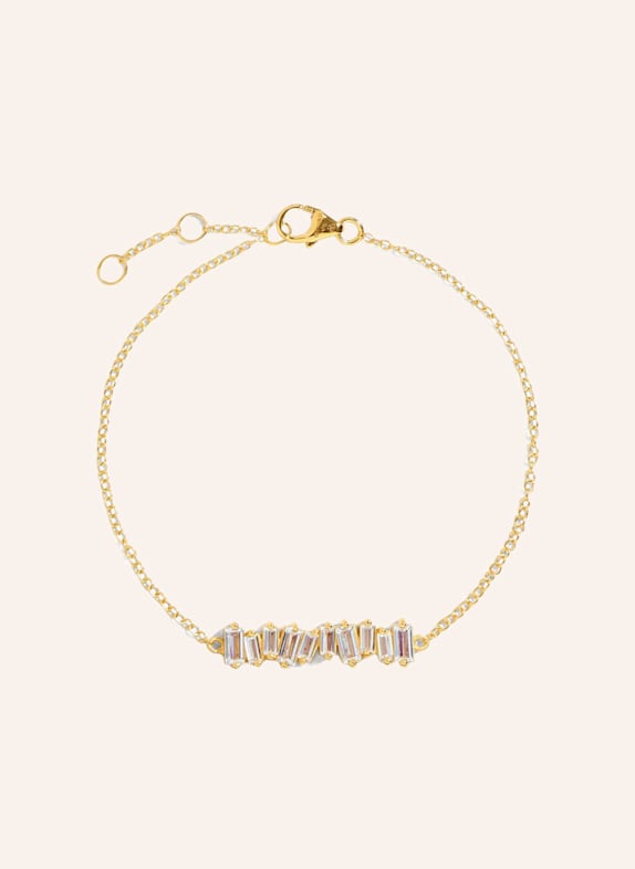 OHH LUILU Armband RADIANT BAGUETTE by GLAMBOU GOLD