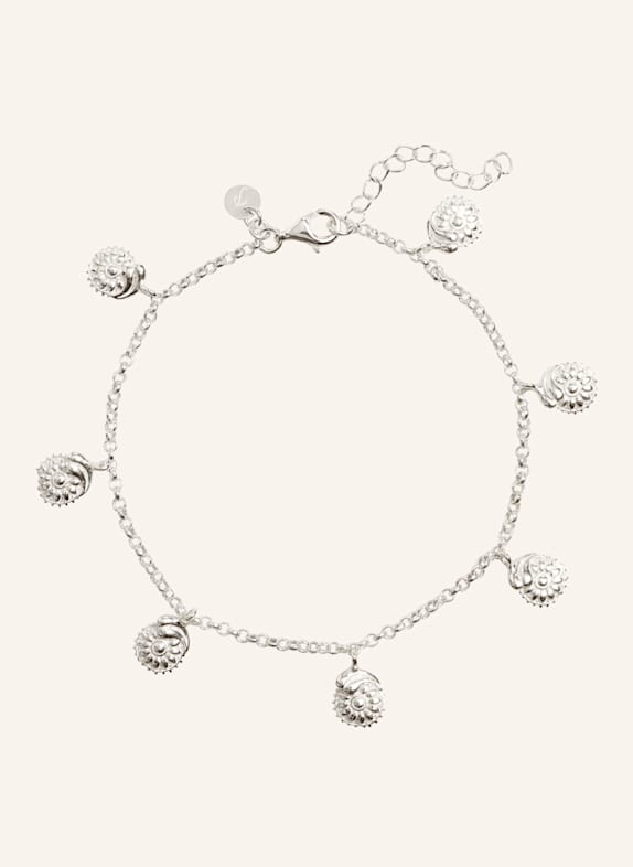 Pompidou Fußkette TINA by GLAMBOU SILBER