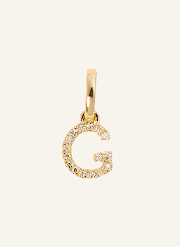 JUULS & KARATS G Buchstabe CHARM 00G by GLAMBOU GOLD