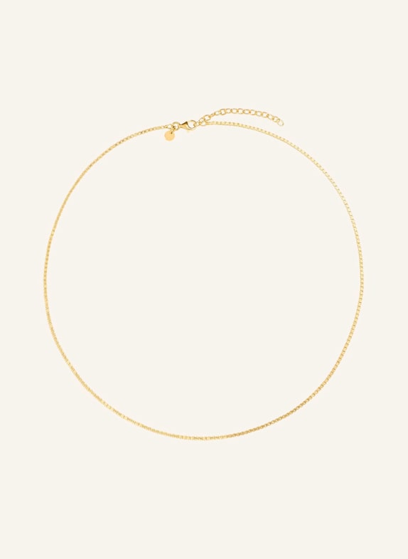 Pompidou Halskette BOX CHAIN by GLAMBOU GOLD