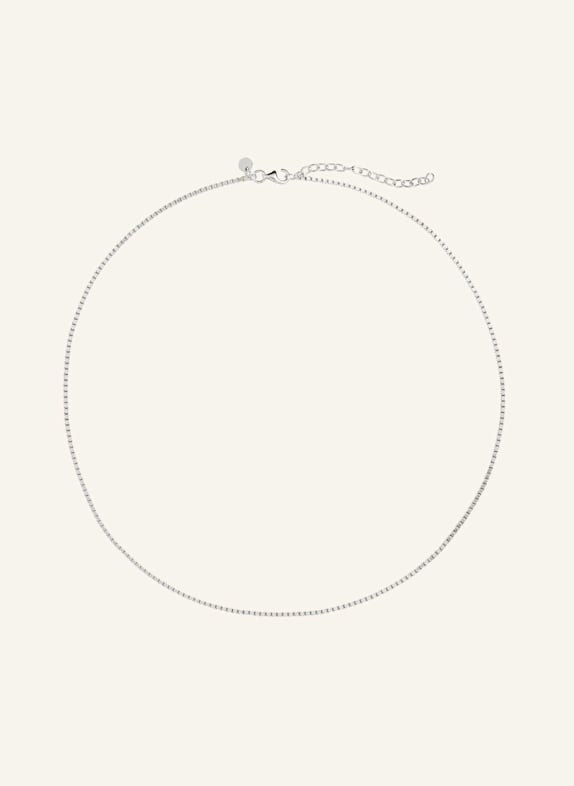 Pompidou Halskette BOX CHAIN by GLAMBOU SILBER