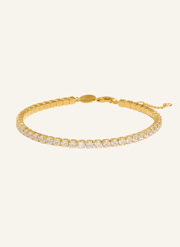 OHH LUILU Armband BOLDER TENNIS BRACELET by GLAMBOU GOLD