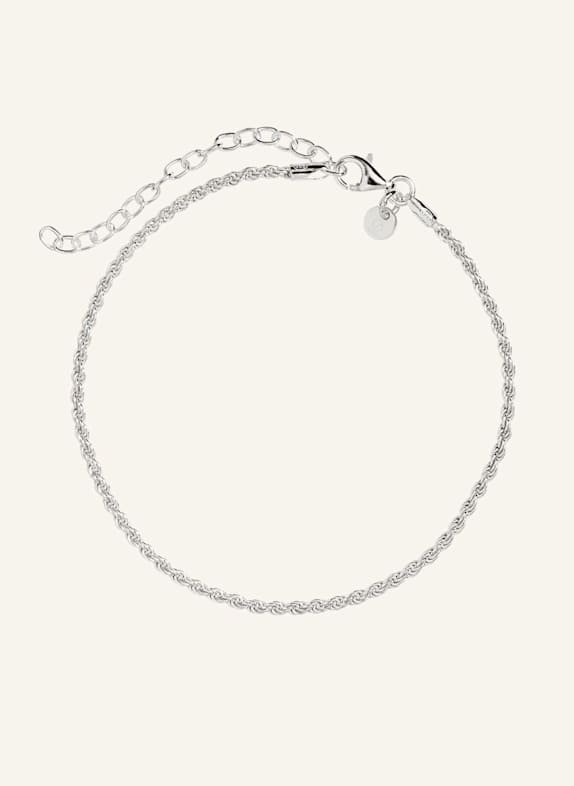 Pompidou Armband MINI RUBY BOLD ROPE CHAIN by GLAMBOU SILBER