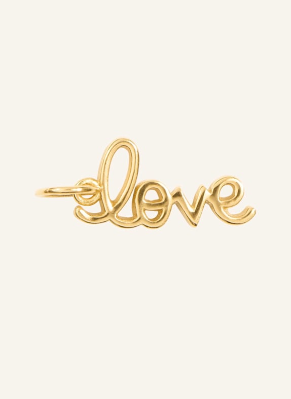 OHH LUILU Anhänger LOVE CHARM by GLAMBOU GOLD