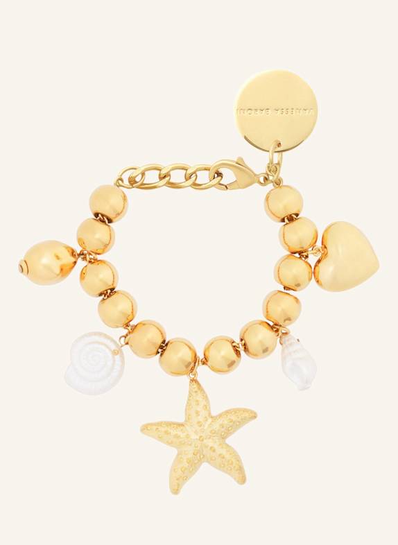 VANESSA BARONI Armband BEACH BRACELET GOLD by GLAMBOU GOLD